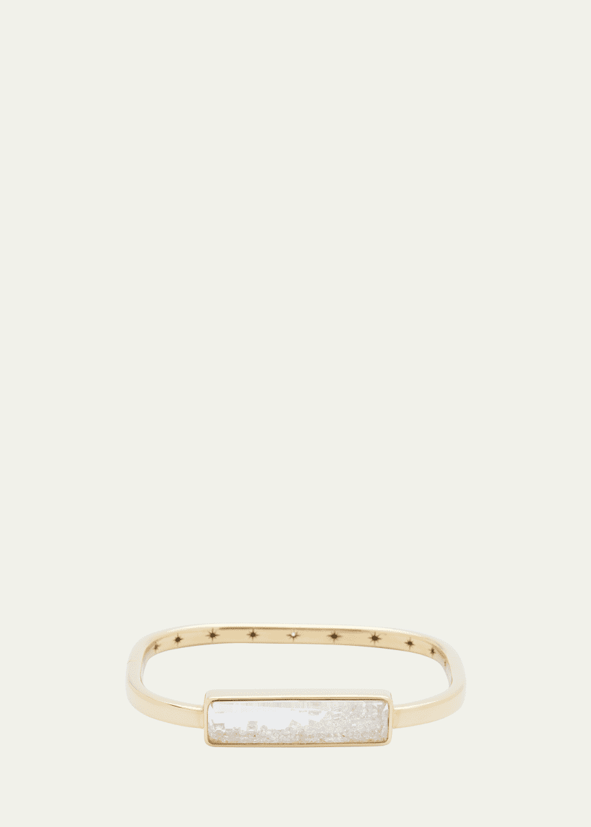 Moritz Glik Core Diamond Shaker Bangle in 18k Gold