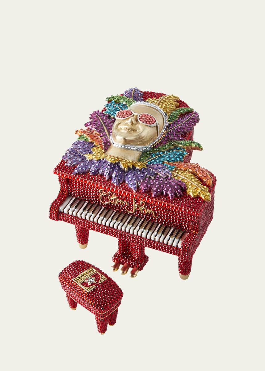 Jay Strongwater Elton John Piano Box