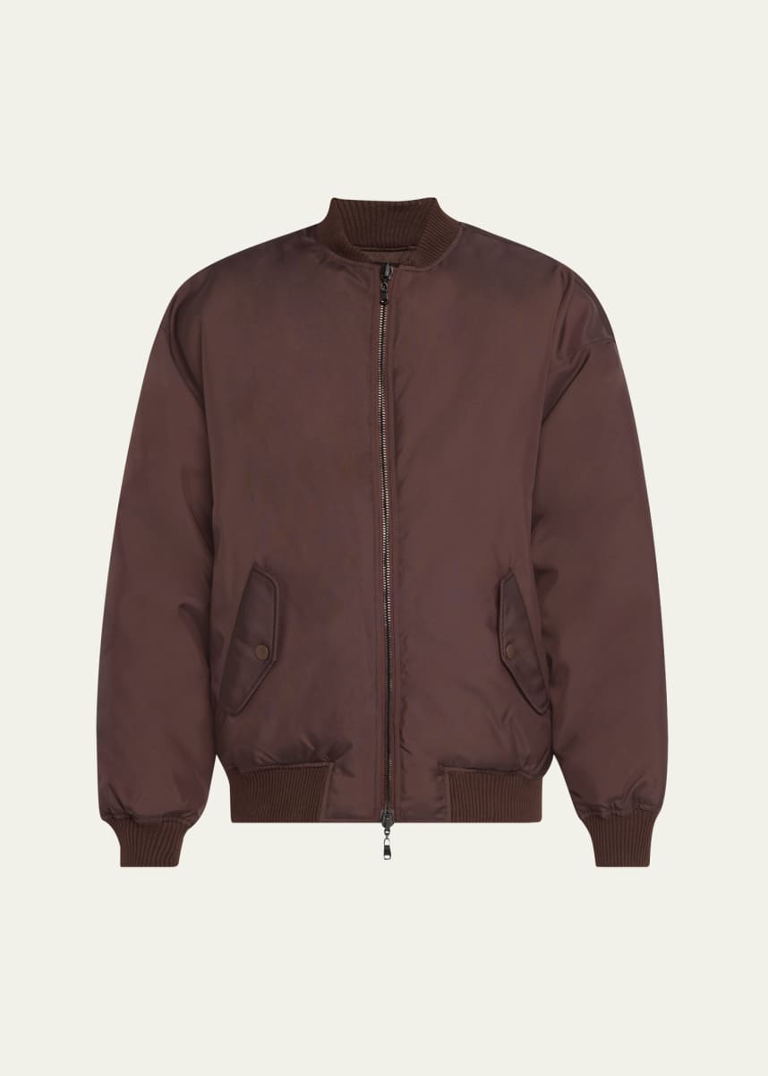 WARDROBE.NYC Nylon Reversible Bomber Jacket