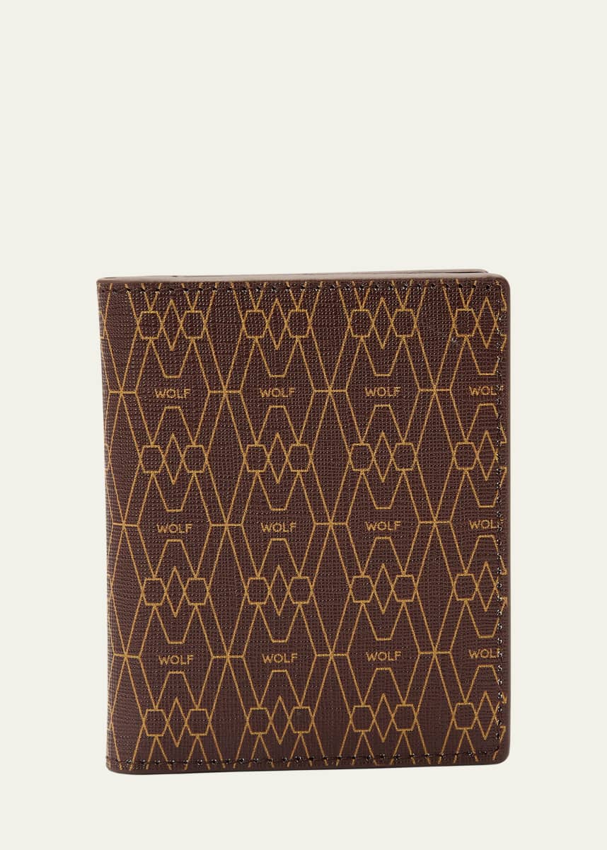 WOLF Men's Signature ID Card Case