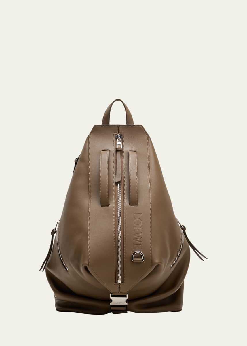 Loewe Men's Convertible Leather Backpack