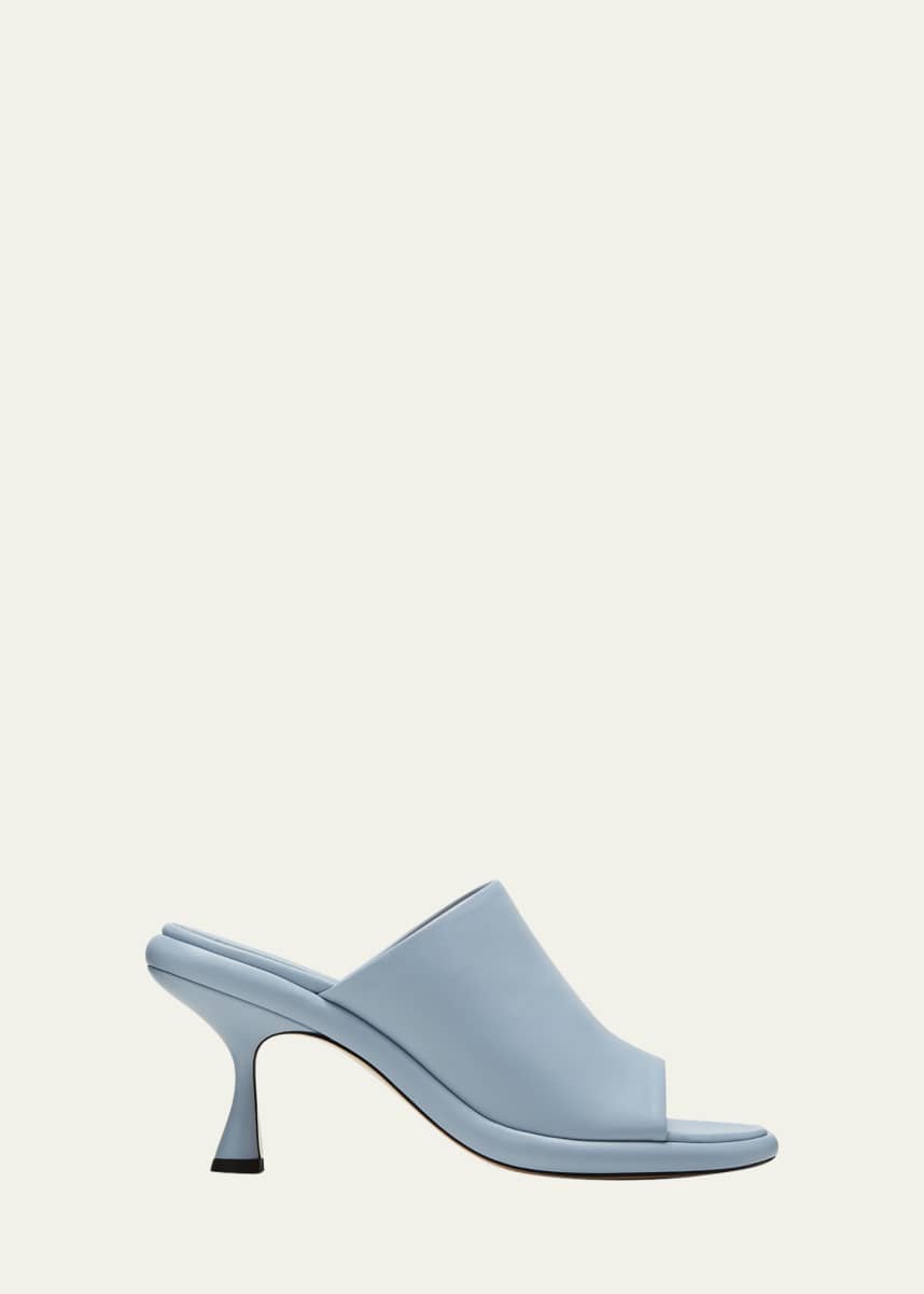 Wandler June Lambskin Mule Sandals