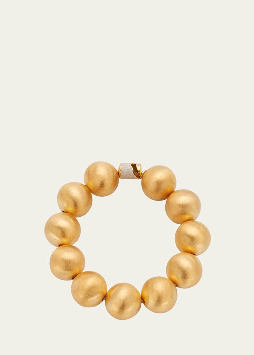 Lauren Rubinski Love Beads Cool Beaded Bracelet - Farfetch