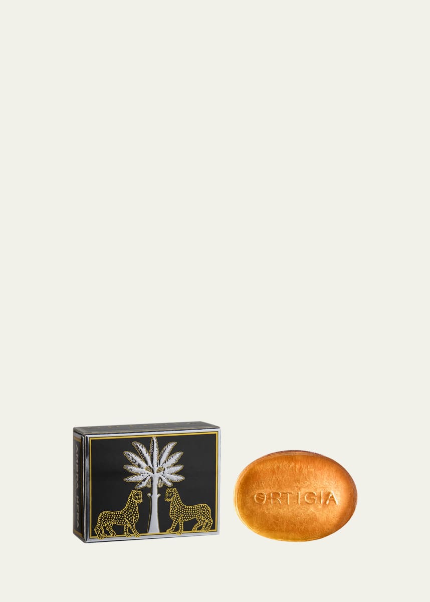 Ortigia Ambra Nera Single Soap Bar