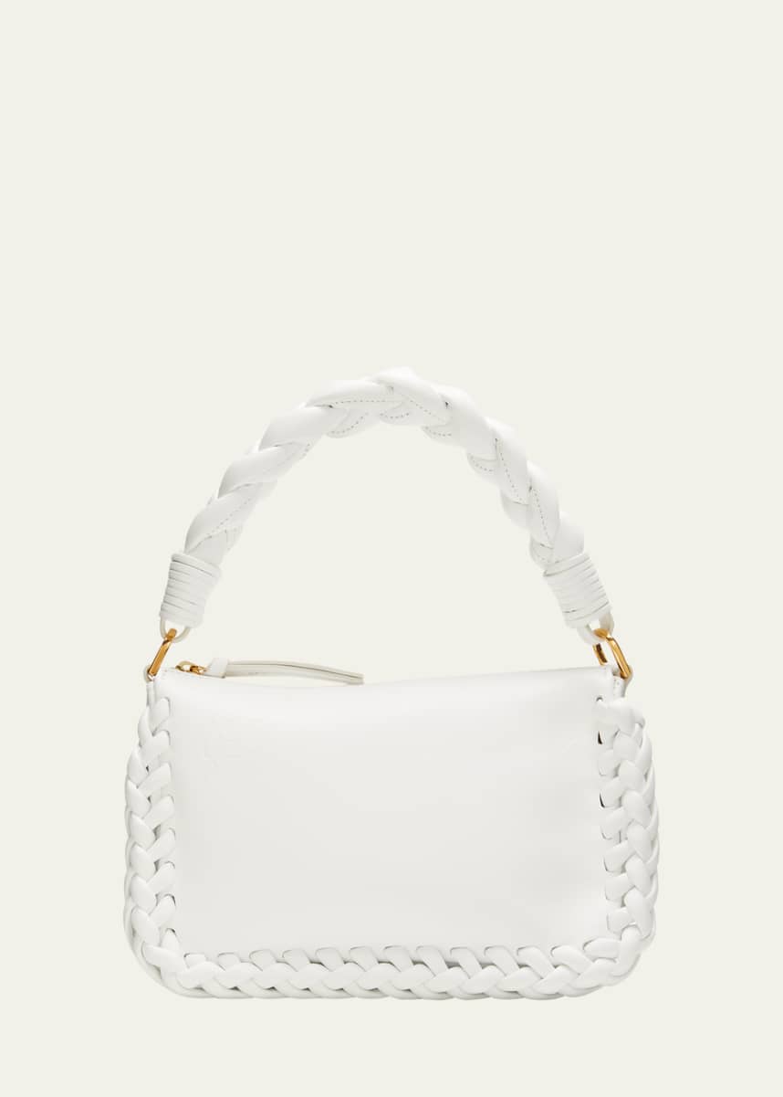 Altuzarra Small Braided Leather Top Handle Bag