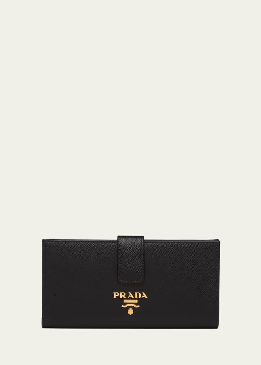 Prada Medium Bifold Leather Wallet