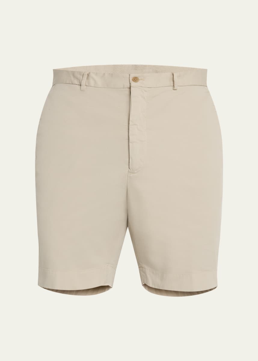 Ralph Lauren Purple Label Men's Eaton Cotton-Stretch Shorts