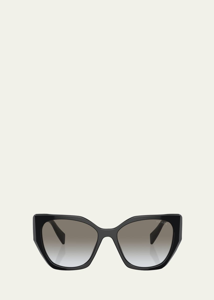 Prada Logo Acetate Cat-Eye Sunglasses