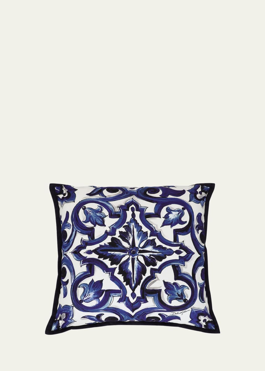 Dolce&Gabbana Blu Mediterraneo Small Pillow