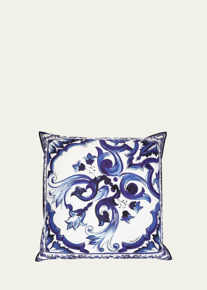 Dolce&Gabbana Duchesse Cotton Canvas Cushion