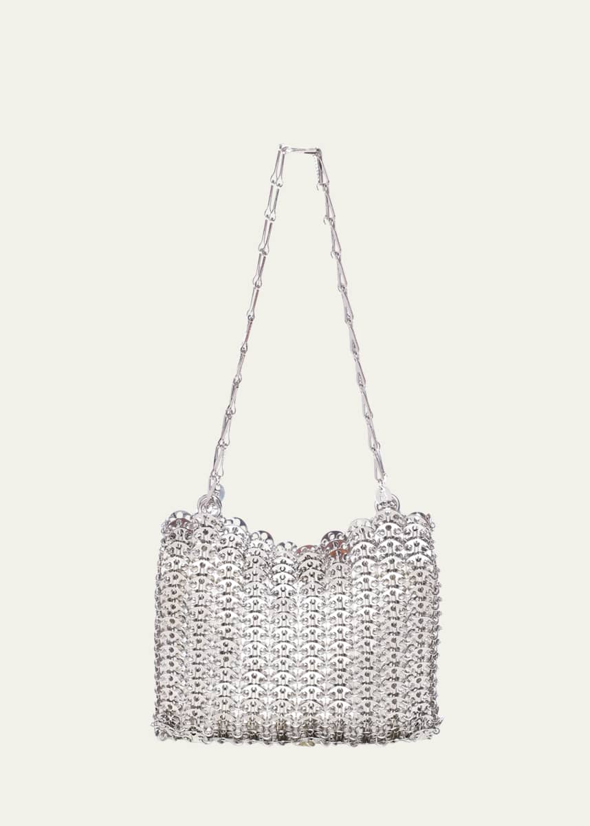 Rabanne 1969 Allover Disc Brass Shoulder Bag