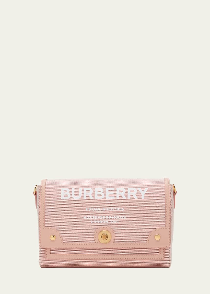 Burberry Red Horseferry Print Zip-Around Wallet Burberry
