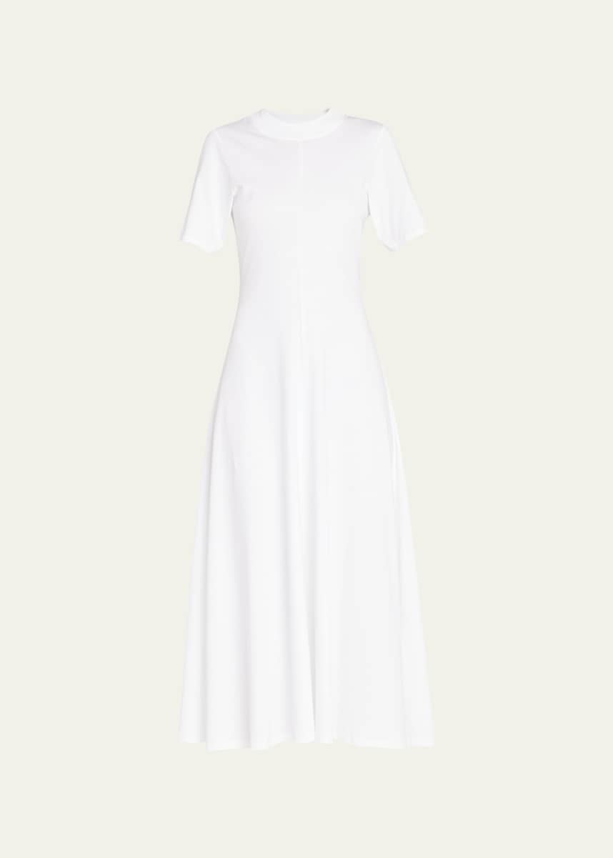 Loulou Studio Jersey Midi T-Shirt Dress