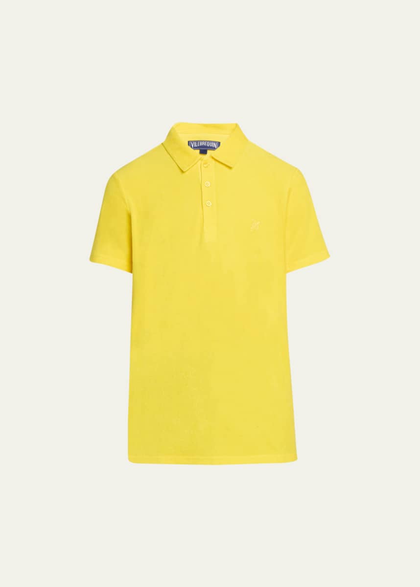 Vilebrequin Men's Organic Terry Polo Shirt