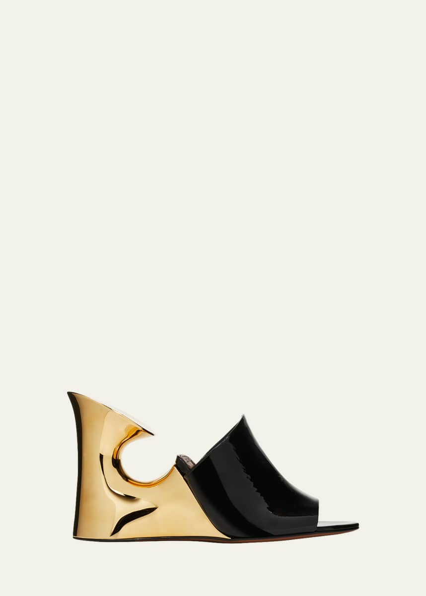 alaïa la sculpture mules