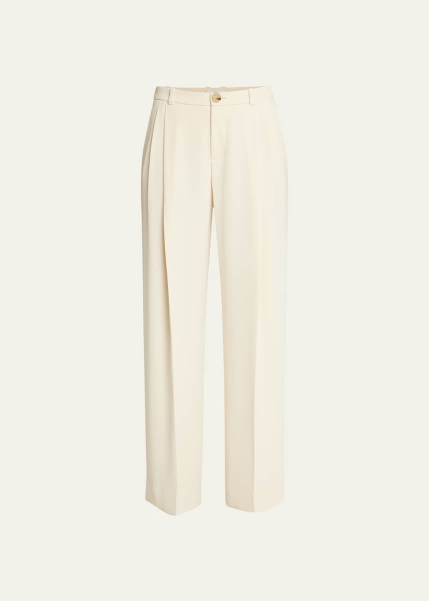 Theory Women's Linen Blend High Rise Pull On Capri Pants White Size 6 -  Shop Linda's Stuff