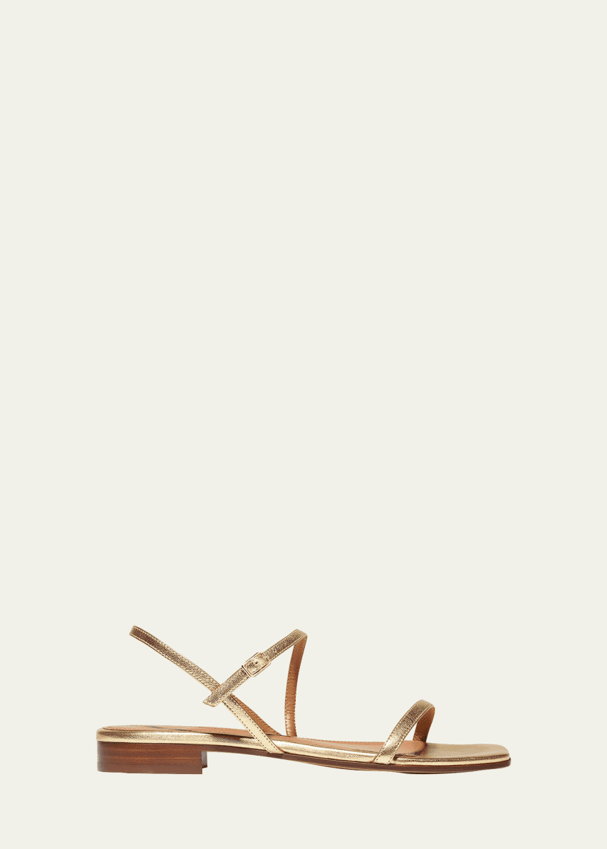 Emme Parsons Hope 10mm Flat Strappy Sandals