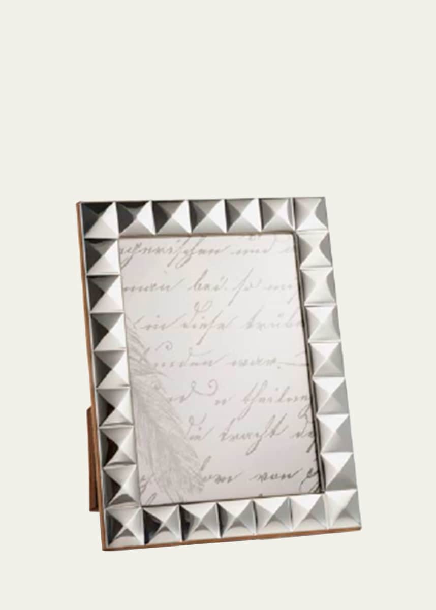 Monica Rich Kosann Sterling Silver Pyramid Picture Frame, 8" x 10"