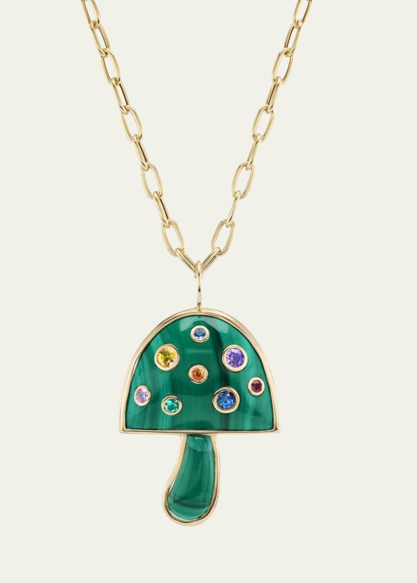 Brent Neale Magic Mushroom Pendant Necklace