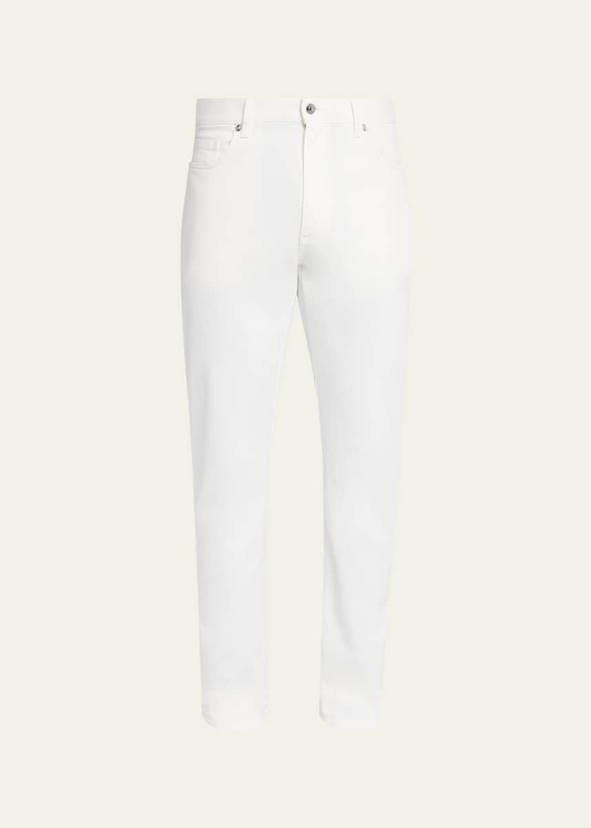 ZEGNA Men's Cotton 5-Pocket Pants