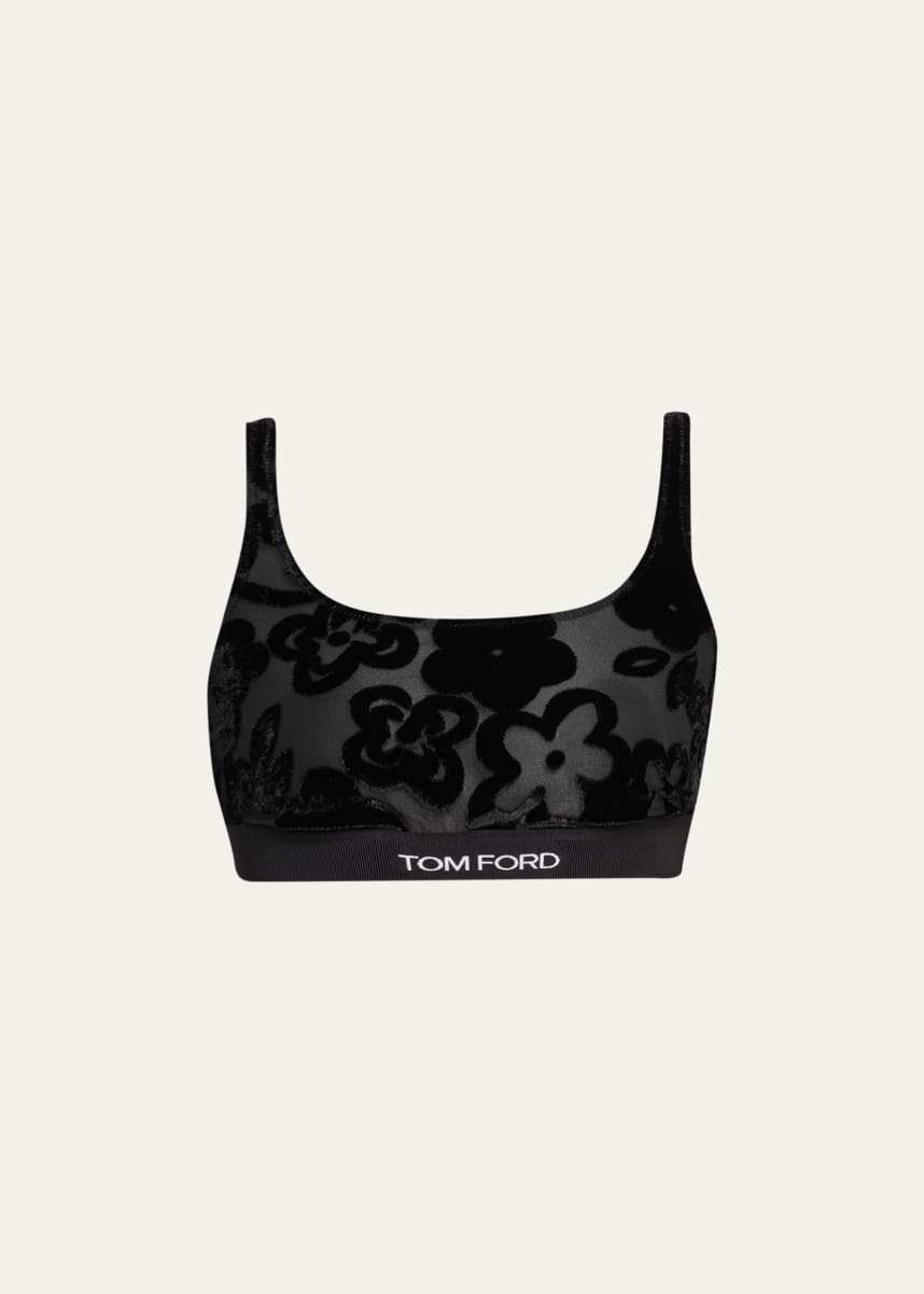 TOM FORD Floral DeVore Signature Bralette