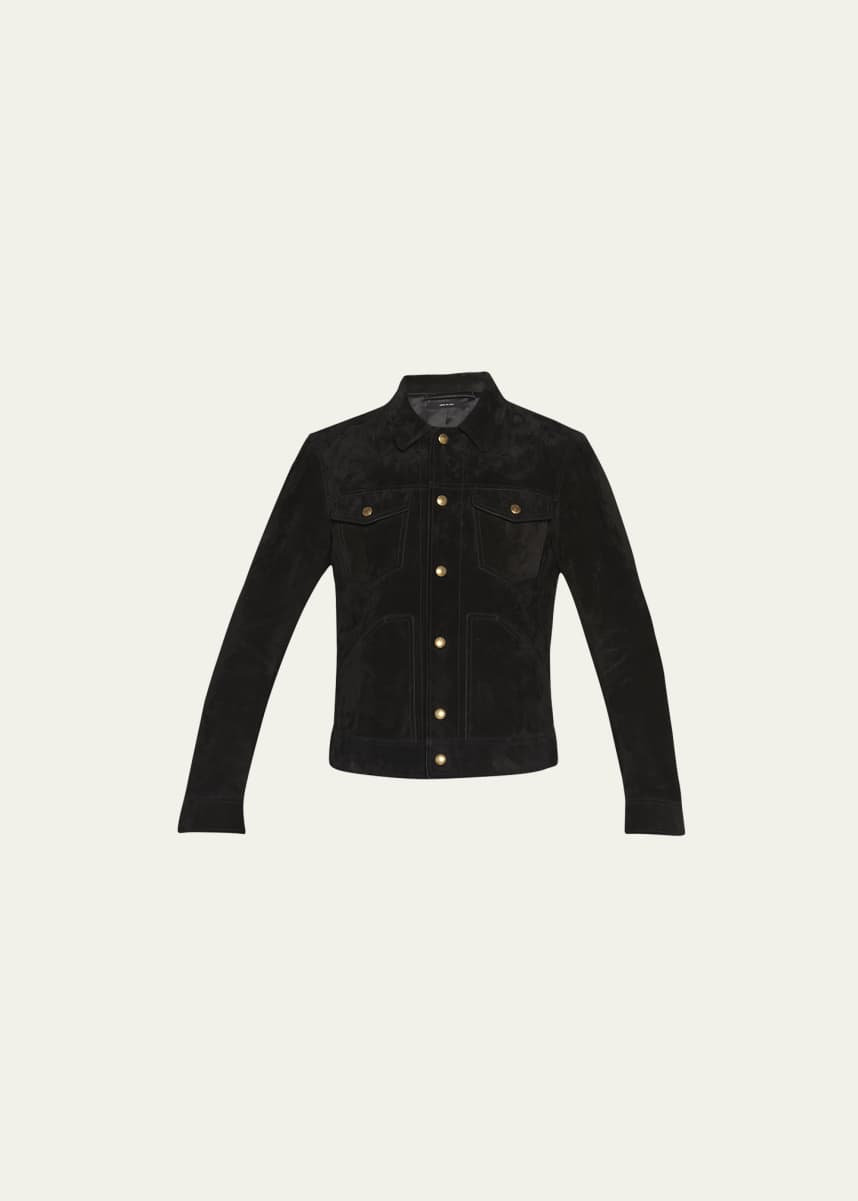 TOM FORD Men's Suede Western Jacket