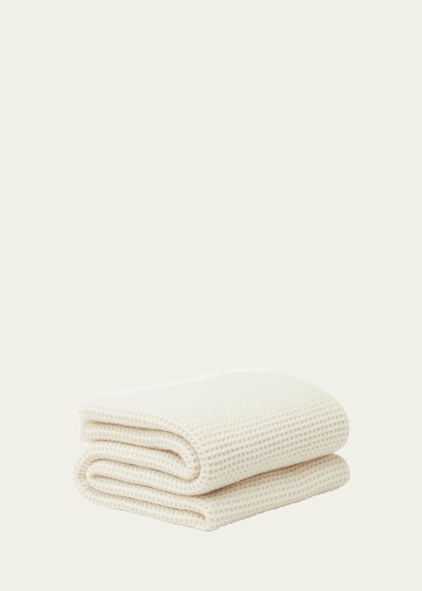 Alonpi Sasha Cashmere Waffle Throw Blanket
