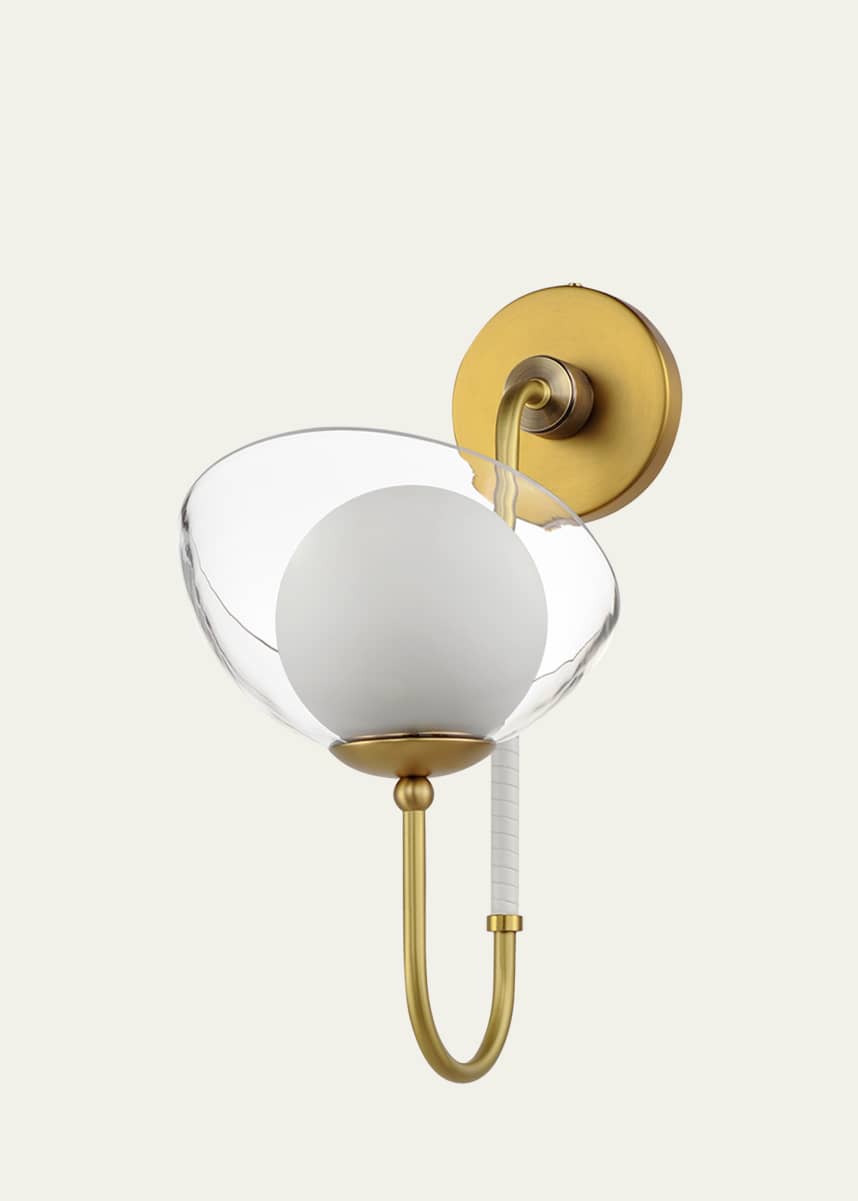 Studio M Mat Sanders design from Studio M Chapeau LED Hat Tip Sconce