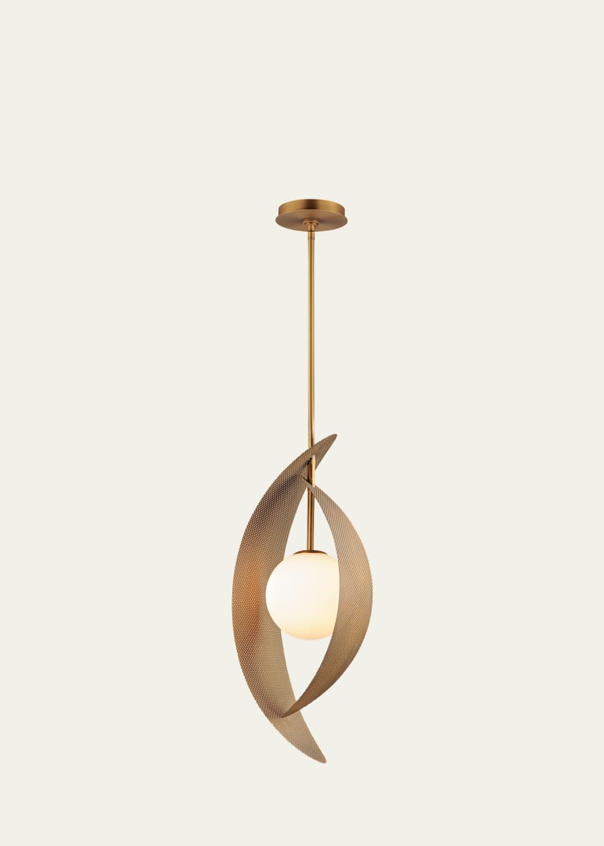 Studio M Mat Sanders Design from Studio M Chips 1-Light Pendant - Brass