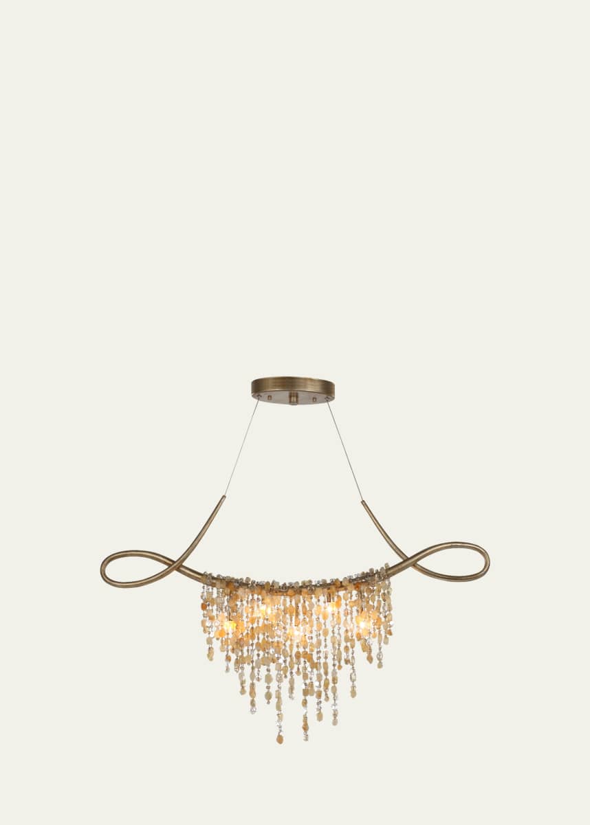 Studio M Cradle 5-Light Linear Chandelier