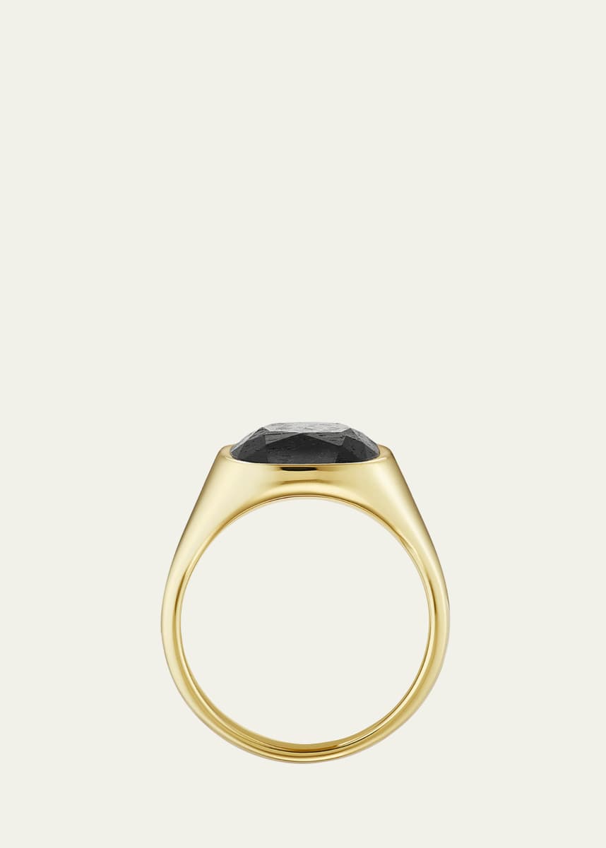 KINRADEN Men's The Brethren 18K Gold Signet Ring