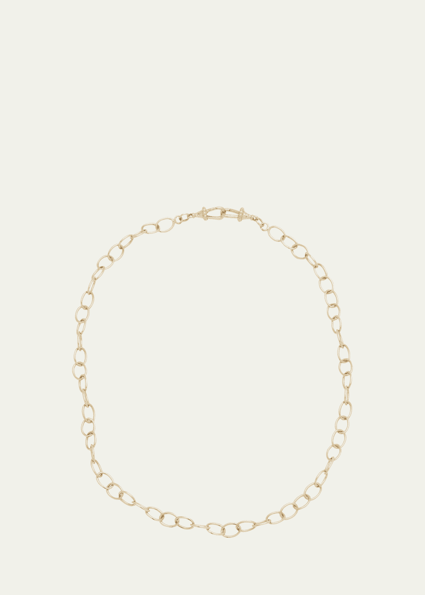 Marie Lichtenberg 14k Yellow Gold Rosa Chain Necklace