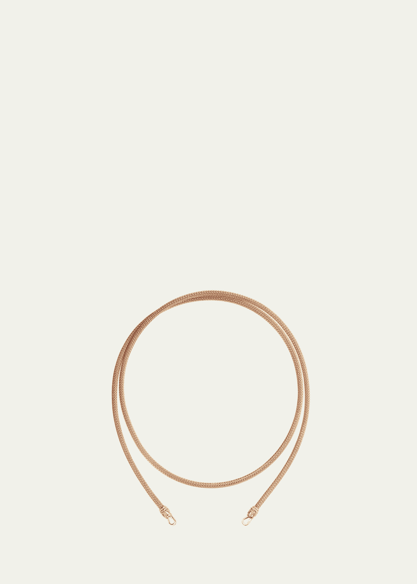 Marie Lichtenberg 18K Rose Gold Indian Chain Necklace