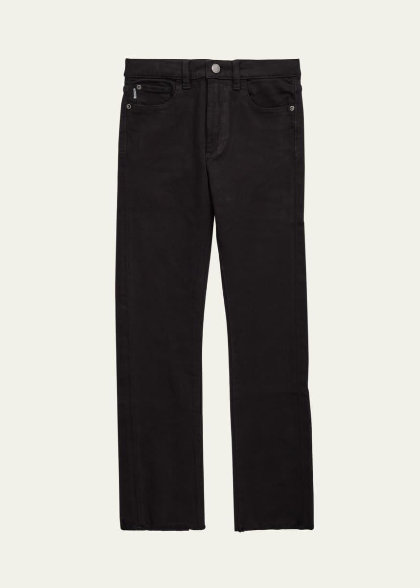 DL1961 Girl's Emie High Rise Straight-Leg Denim Jeans, Size 7-20
