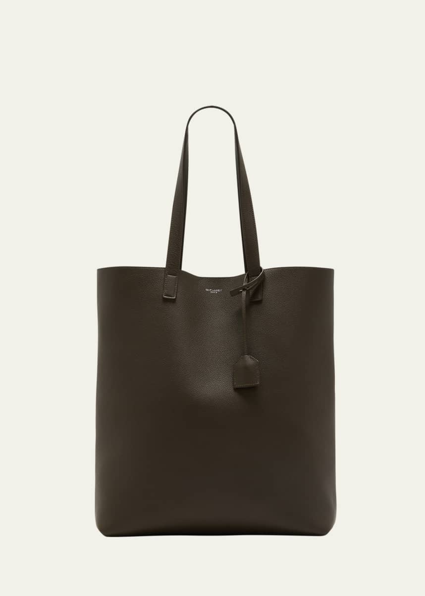 Prada Small Triangle-Embossed Shopper Tote Bag - Bergdorf Goodman