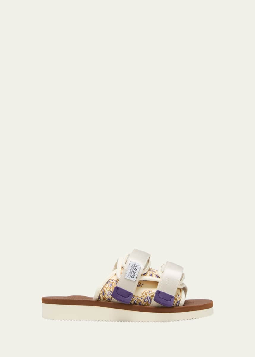 Suicoke Moto Cab Printed Dual-Buckle Sandals