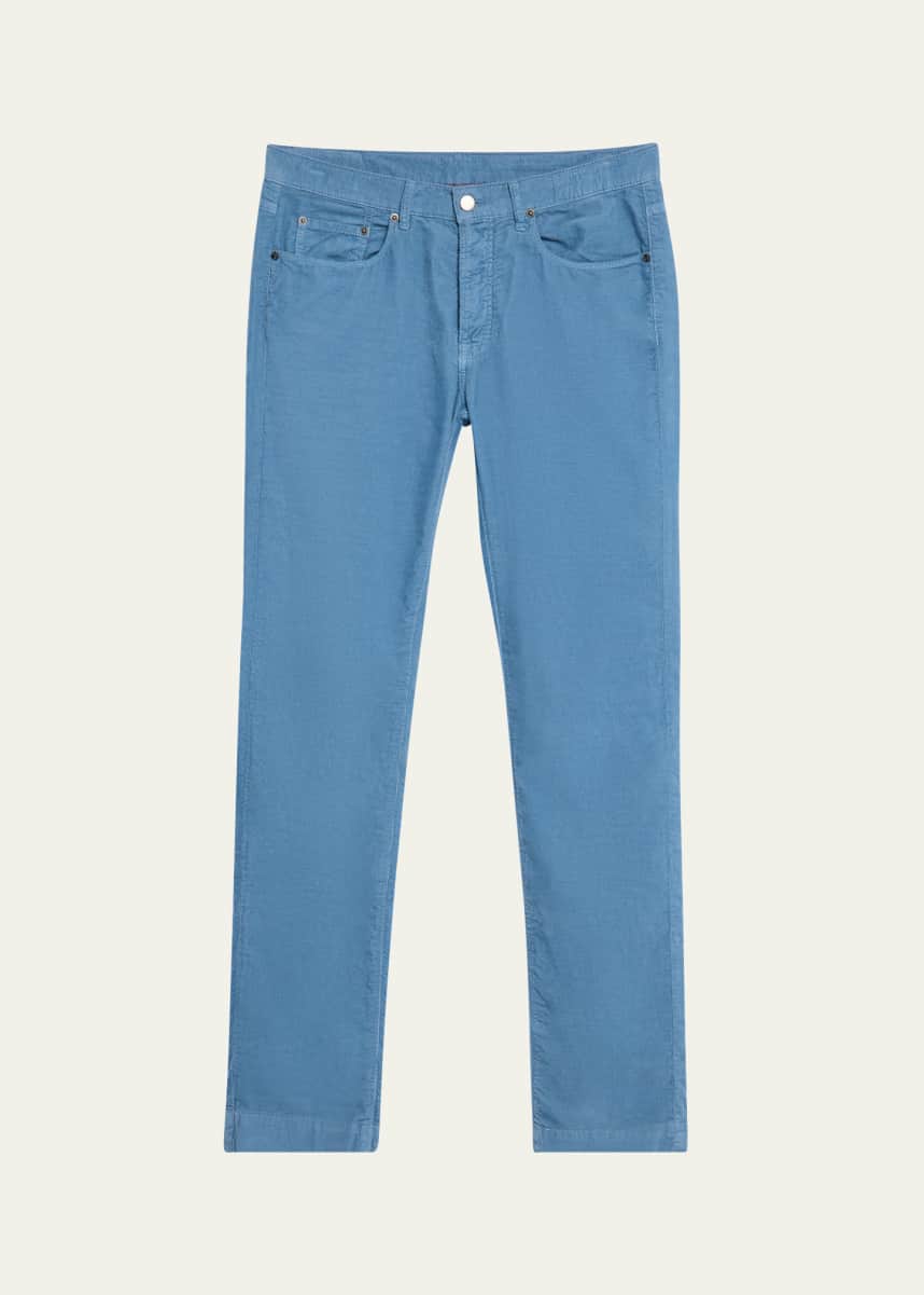 Massimo Alba Men's Corduroy 5-Pocket Pants