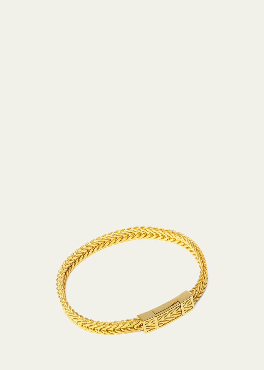 Tateossian Men's Herringbone Chain Bracelet