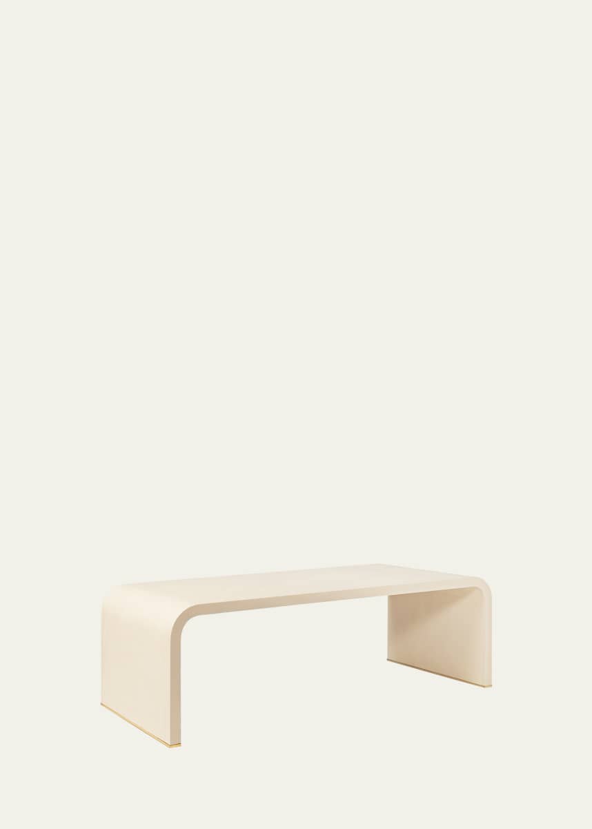 AERIN Faux Shagreen Coffee Table