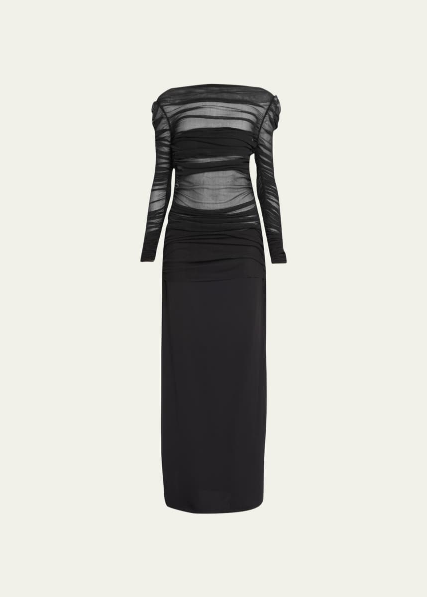 Christopher Esber Tulle Column Dress