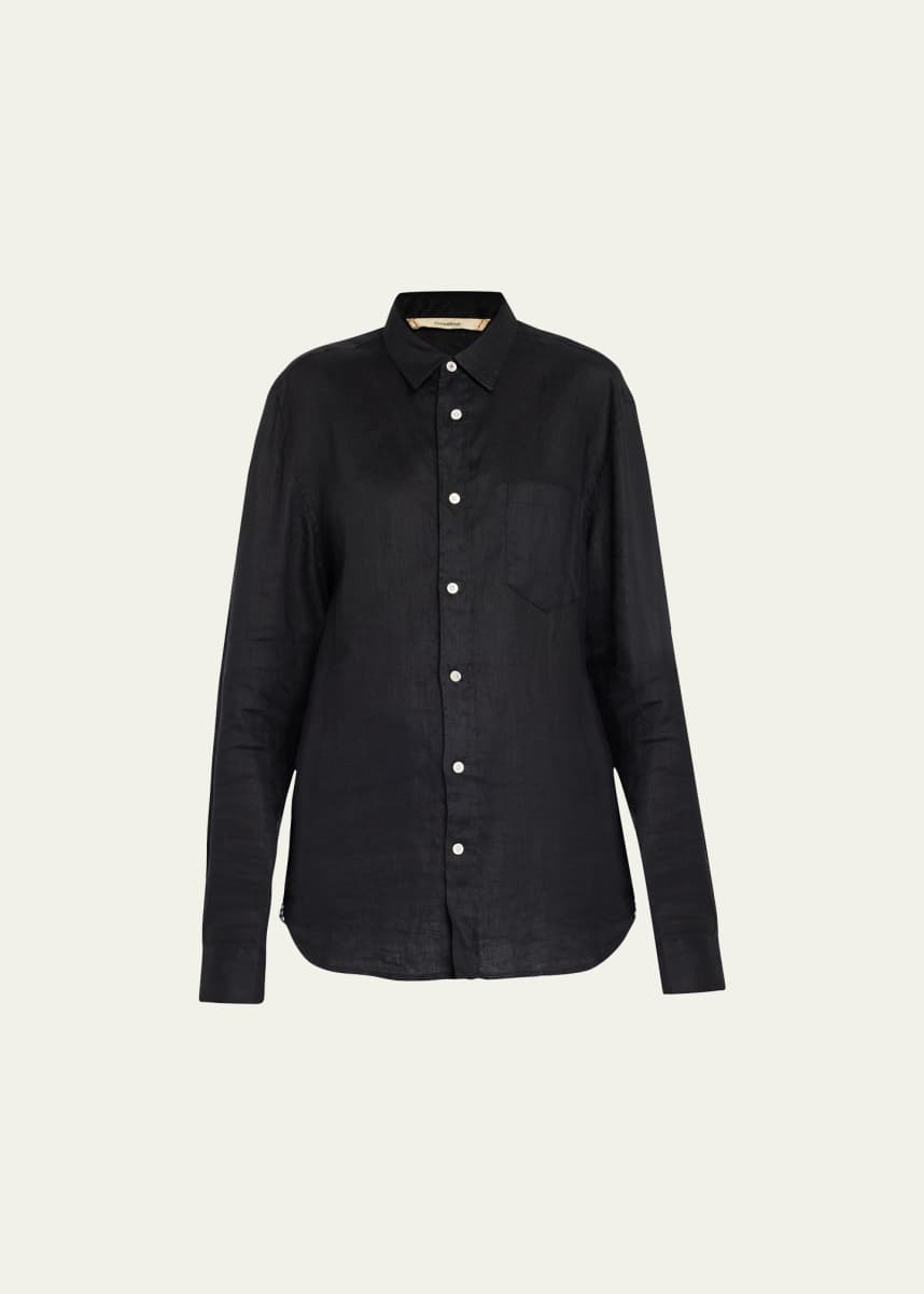 WARDROBE.NYC Classic Button Up Poplin Shirt - Bergdorf Goodman