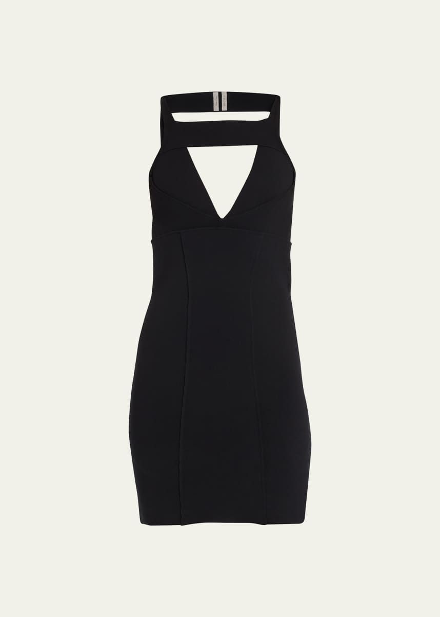 Rick Owens Sling Cutout Mini Dress