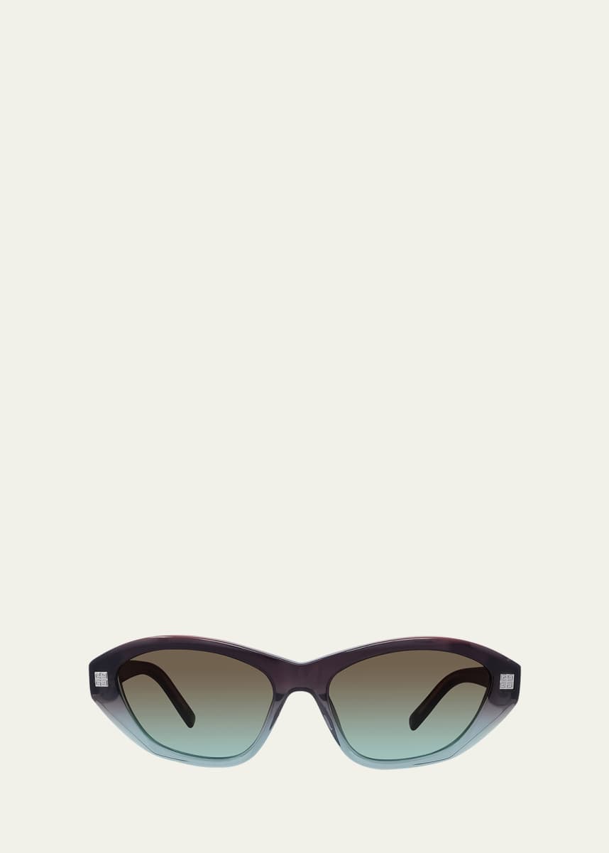 Givenchy 4G Logo Acetate Cat-Eye Sunglasses