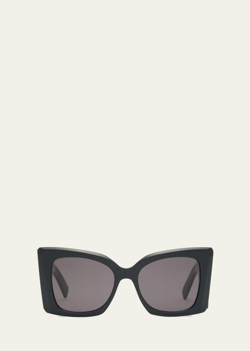 Saint Laurent Blaze Acetate Cat-Eye Sunglasses