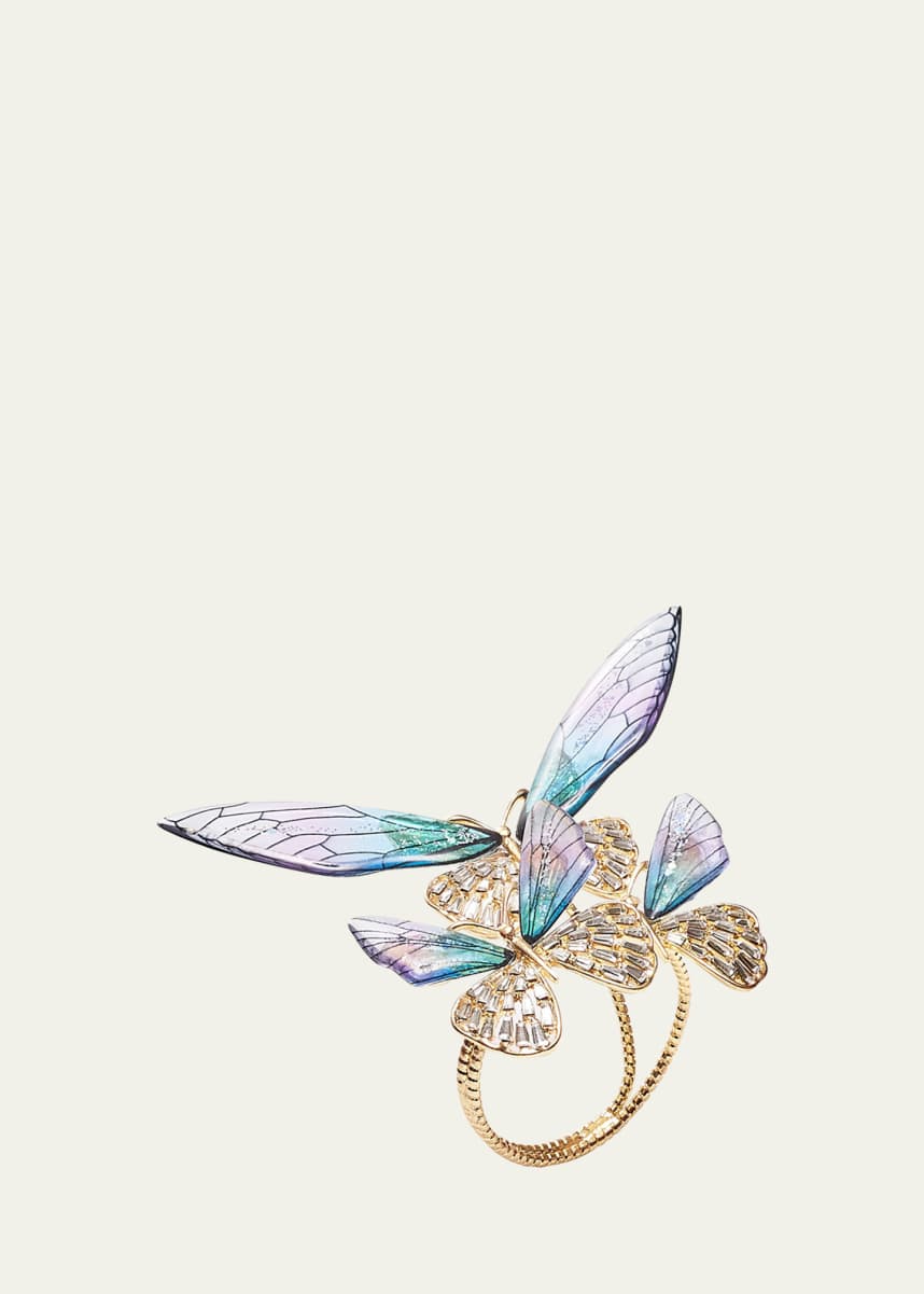 Kim Seybert Flutter Napkin Rings, Set of 4