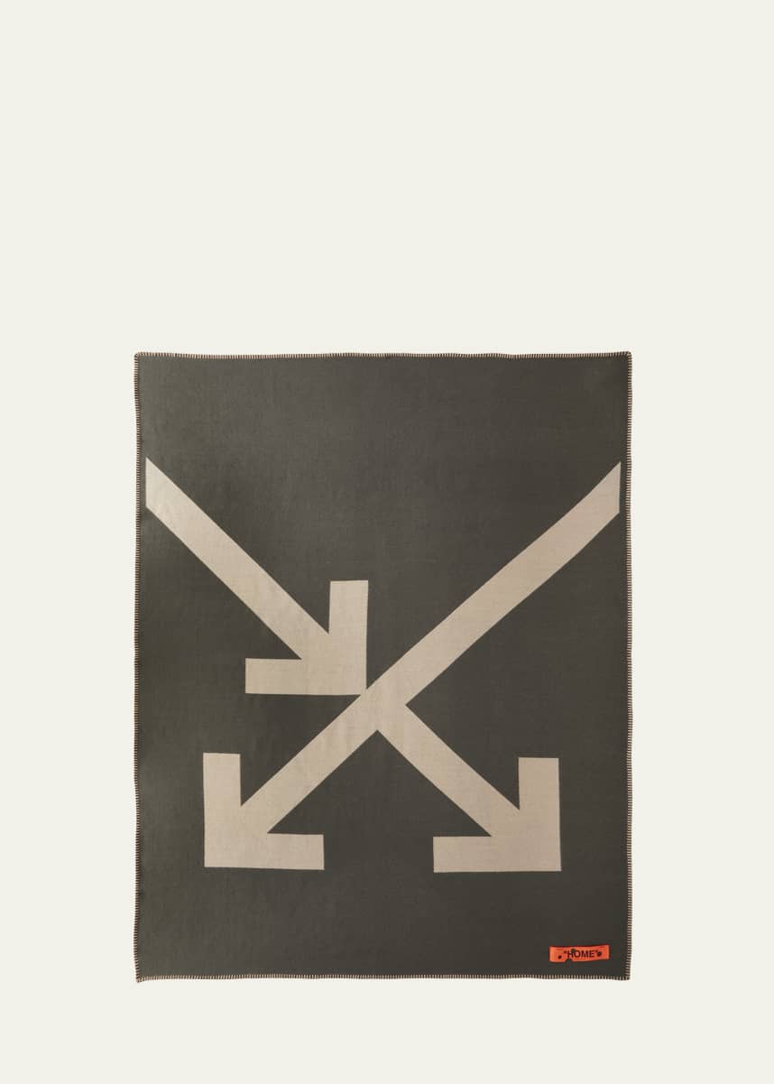 Off-White Arrow Blanket