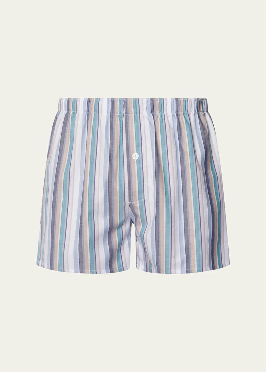 Hanro Men's Multi-Stripe Boxers