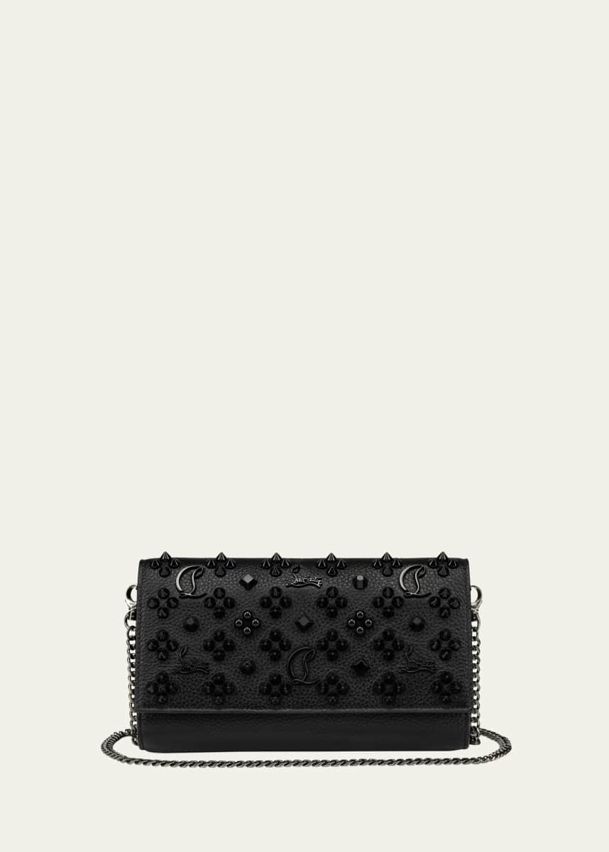 Christian Louboutin Paloma Wallet on Chain in Loubinthesky Leather