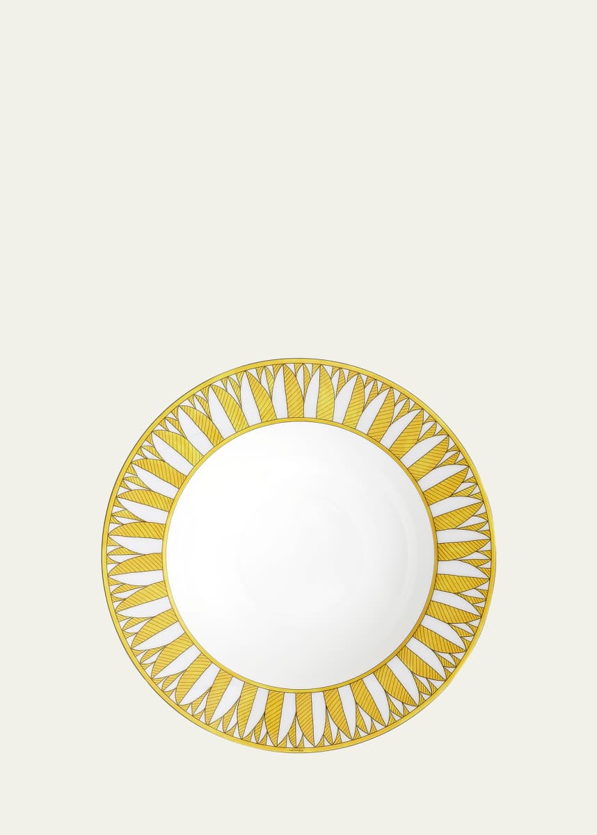 Hermes Soleil d'Hermes Pasta Plate