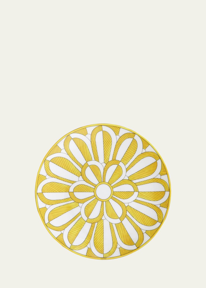 Hermes Soleil D'Hermes Dessert Plate